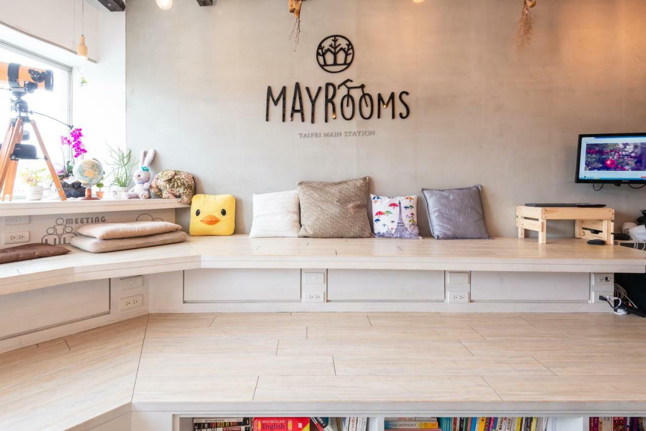 May Rooms Taipei Main Station Exteriör bild